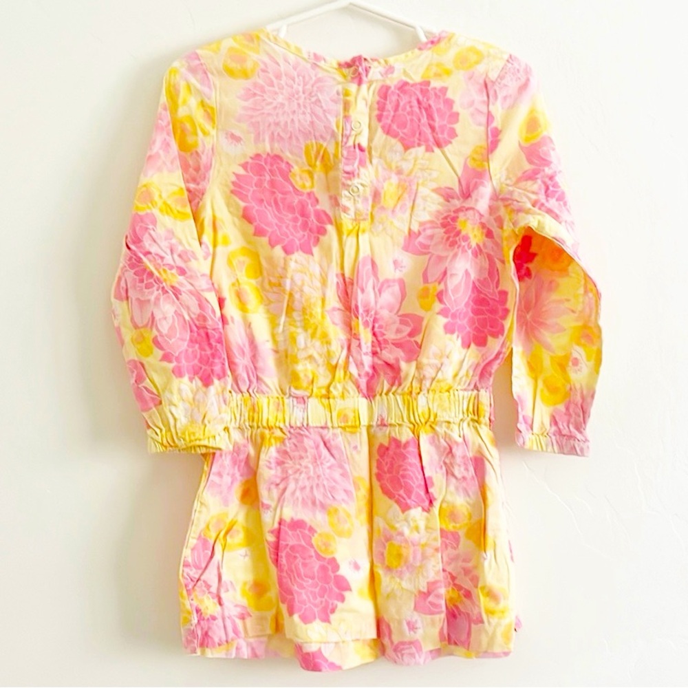 Janie and Jack Yellow Flower Girl’s Dress